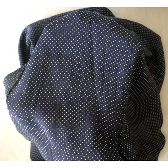 Vintage Yves Saint Laurent Women 2-4 Polka Dot Silk Shell - Picture 13 of 14